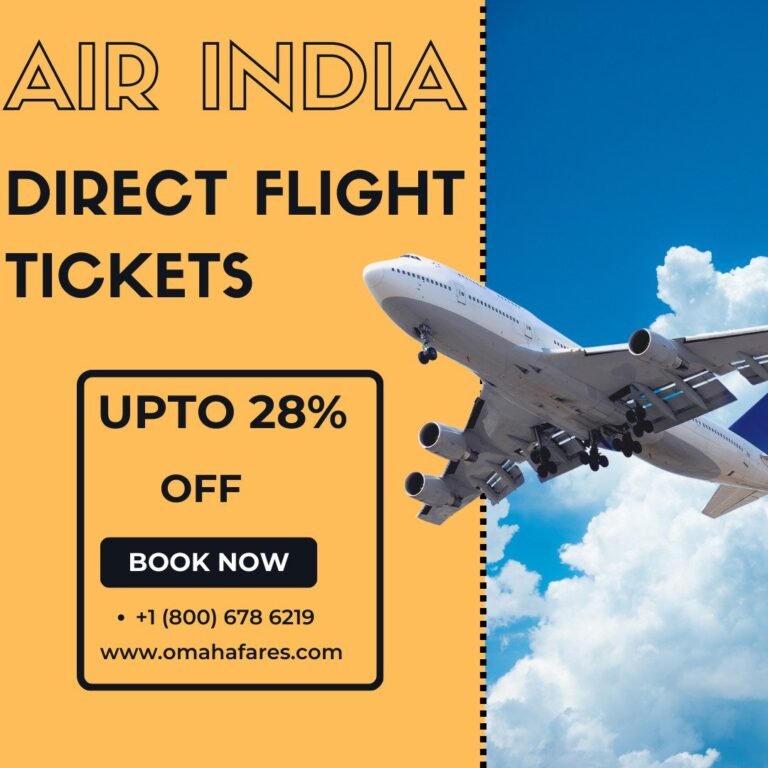 Air India Tickets From Usa To India