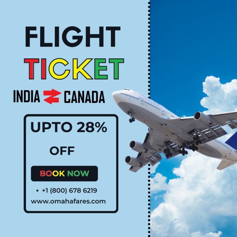 Cheapest Flight Tickets from india to canada