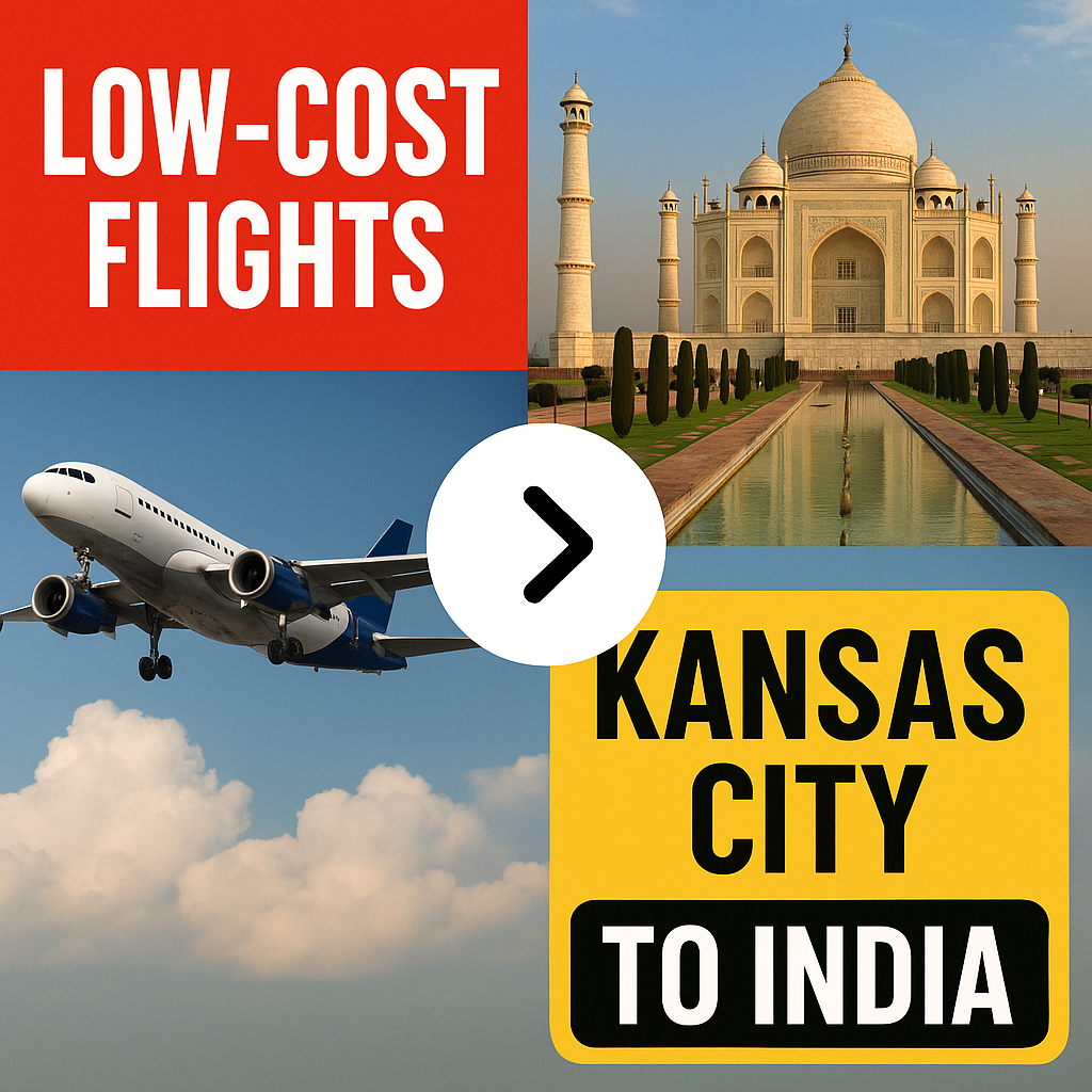 Low-Cost Flights to India from Kansas City