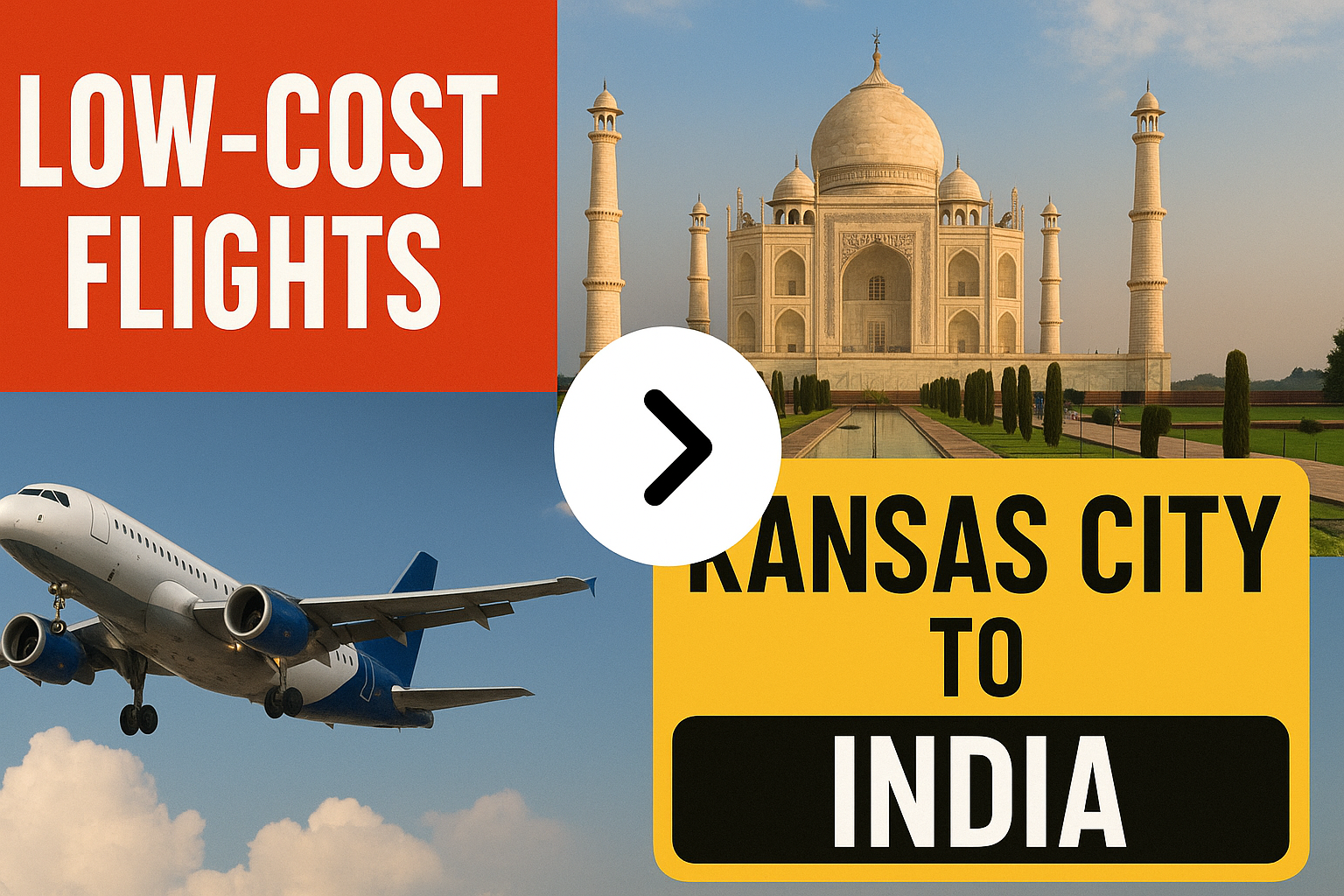 Low-Cost Flights to India from Kansas City