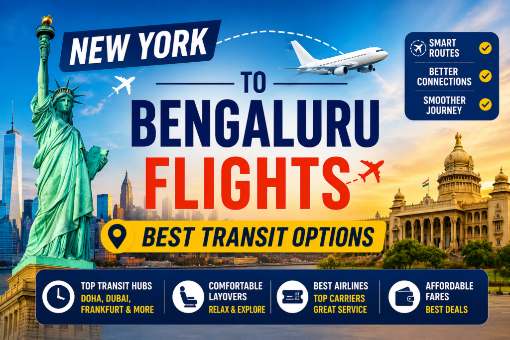 New York to Bengaluru Flights